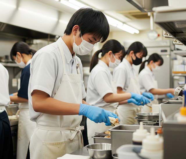 学校間の連携と生徒支援のイメージ